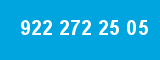 922 272 25 05